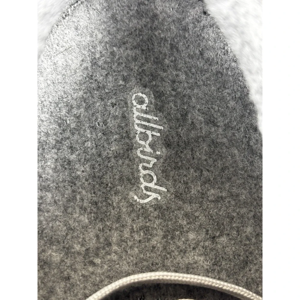 Allbirds Wool Pipers Sneakers Mens 12 Gray‎ Wool Lace Up Comfort Casual